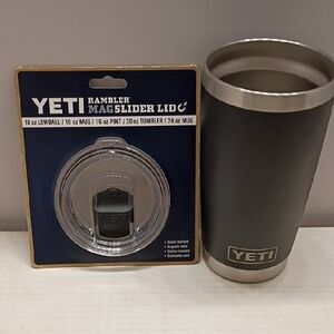YETI Rambler Tumbler with MagSlider Lid - Gray